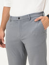 Light Grey Slim Fit Power Stretch Pants