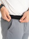 Light Grey Slim Fit Power Stretch Pants