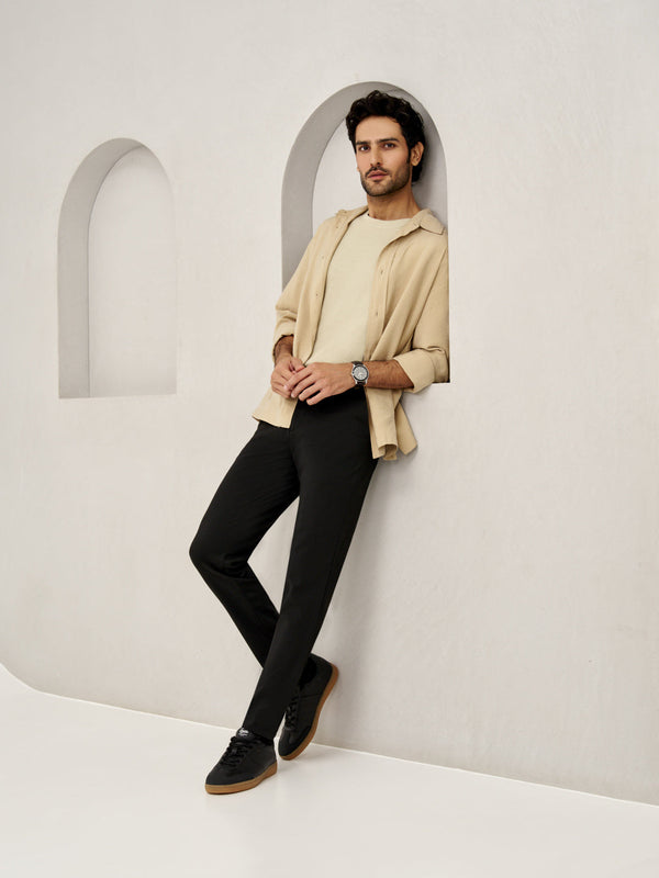 Bangalore Black Power-Stretch Pants