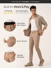 Analog Beige Twill Power-Stretch Pants