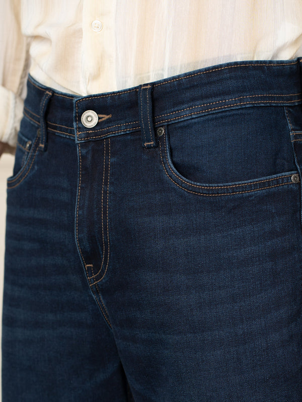 Venice Indigo Whiskered Relaxed Fit Jeans