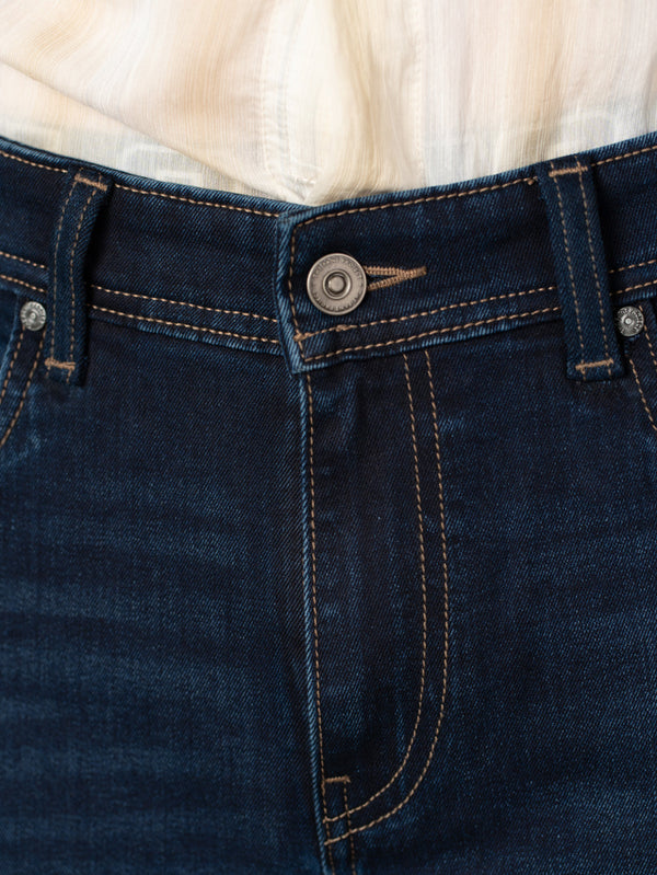 Venice Indigo Whiskered Relaxed Fit Jeans
