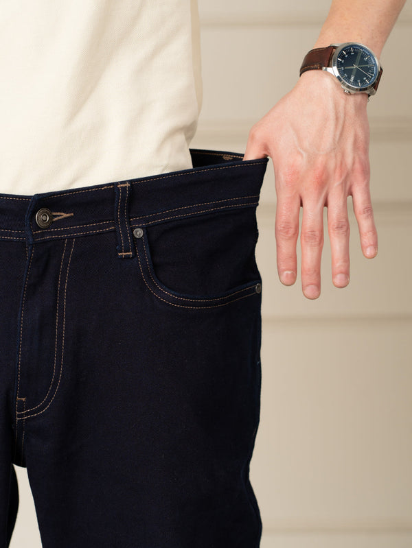 Savoy Blue Luxury Relaxed Fit Jeans