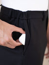 Compass Black Stretchable Travel Pants