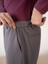 Runway Grey Stretchable Travel Pants