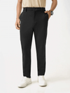 Deep Black Slim Fit Power Stretch Pants