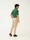 Light Khaki Slim Fit Power Stretch Pants