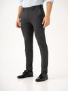 Timeless Grey Slim Fit Stretch Formal Pants