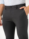 Timeless Grey Slim Fit Stretch Formal Pants