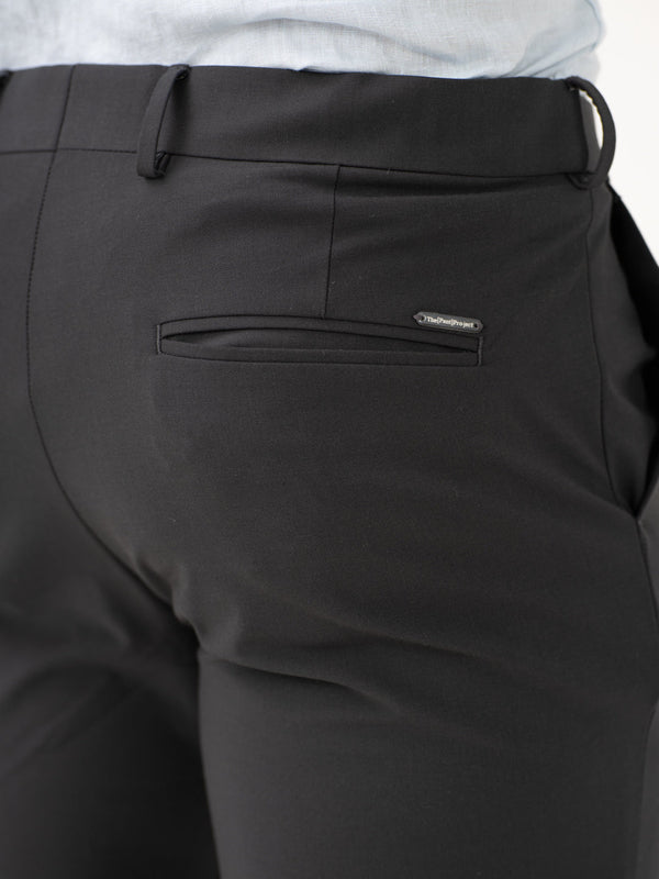 Timeless Grey Slim Fit Stretch Formal Pants