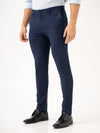Daily Navy Slim Fit Stretch Formal Pants