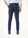 Daily Navy Slim Fit Stretch Formal Pants