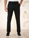 Malai Black Soft-touch Slim Fit Power Stretch Pants