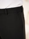 Malai Black Soft-touch Slim Fit Power Stretch Pants