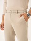 Saturn Khaki Houndstooth Power-Stretch Pants