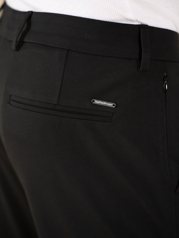Malai Black Soft-touch Slim Fit Power Stretch Pants