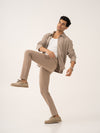 Analog Beige Twill Power-Stretch Pants
