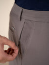 Malai Dark Grey Soft-touch Slim Fit Power Stretch Pants