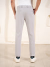 Malai Light Grey Soft-touch Slim Fit Power Stretch Pants