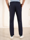 Malai Navy Soft-touch Slim Fit Power Stretch Pants