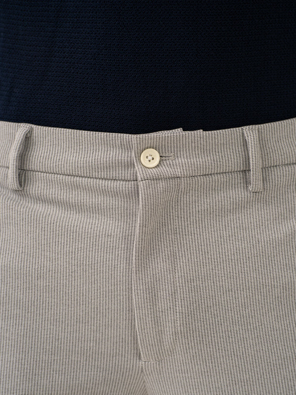 Satellite Grey Houndstooth Power-Stretch Pants