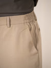 Uncommon Beige 247 Relaxed Fit Smart Formal Trousers