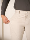 Essential Beige 925 Relaxed Fit Smart Formal Trousers