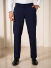 Workday Navy 925 Relaxed Fit Smart Formal Trousers