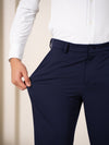 Workday Navy 925 Relaxed Fit Smart Formal Trousers