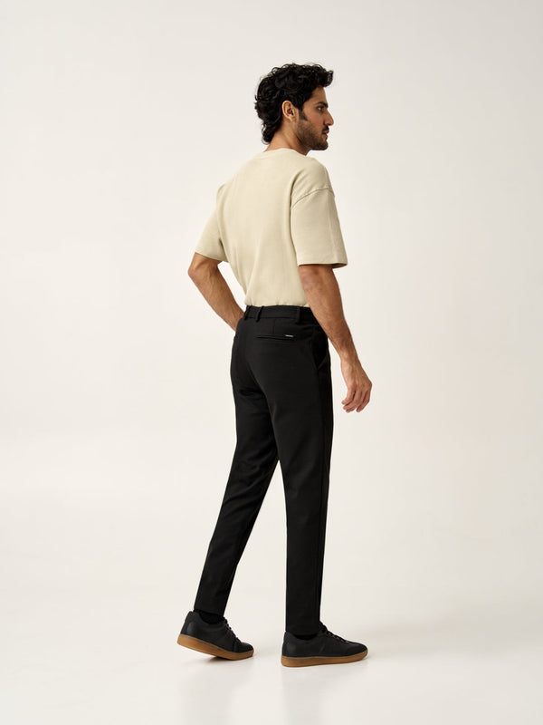 Bangalore Black Power-Stretch Pants