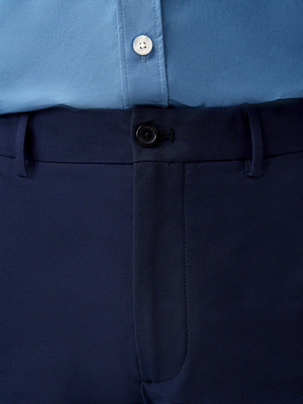 Eco Navy Stretch Pants