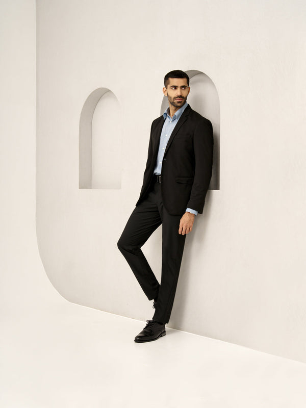 Black All Weather Stretch Pants