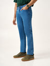 Royal Blue Power-Stretch Slim Fit Jeans