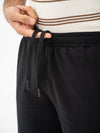 Dash Black Relaxed Fit Cargo Sweatshorts