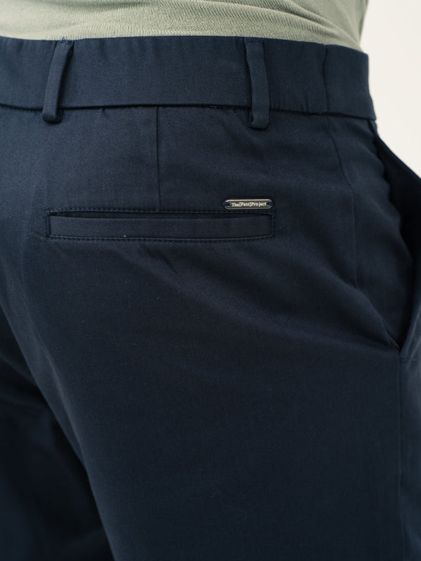 Hydrohalt Navy Slim Fit Stretch Chinos