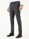 Dark Grey Stretch Formal Pants