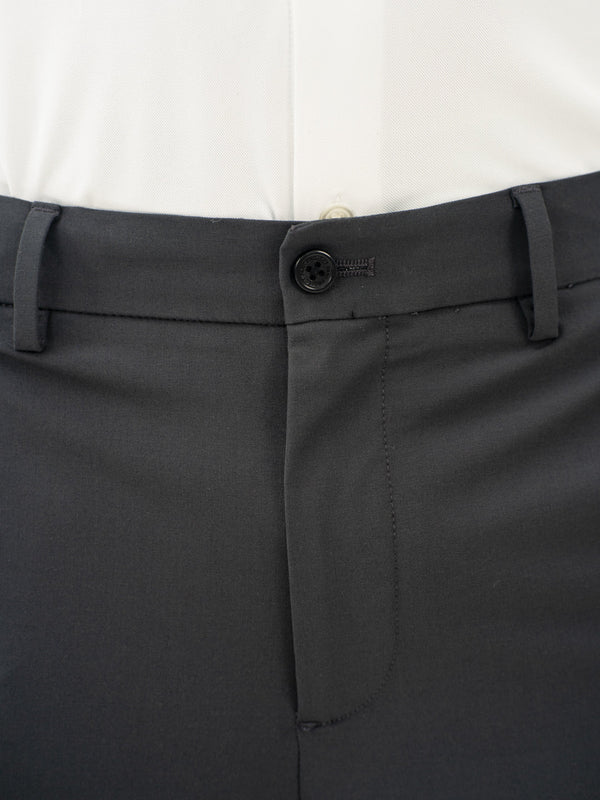 Dark Grey Stretch Formal Pants