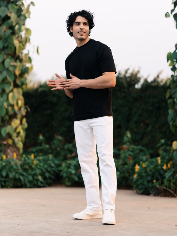 Frost White Relaxed Fit Jeans