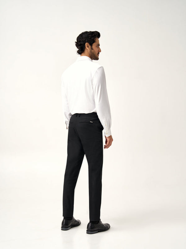 Ebony Black Stretch Pants