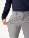 Mineral Grey Stretch Pants