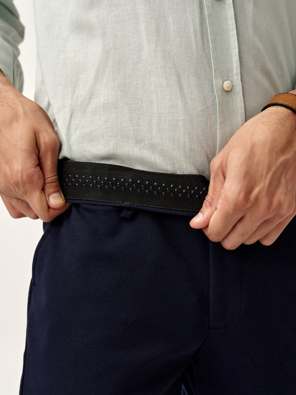 Dark Navy Power-Stretch Pants