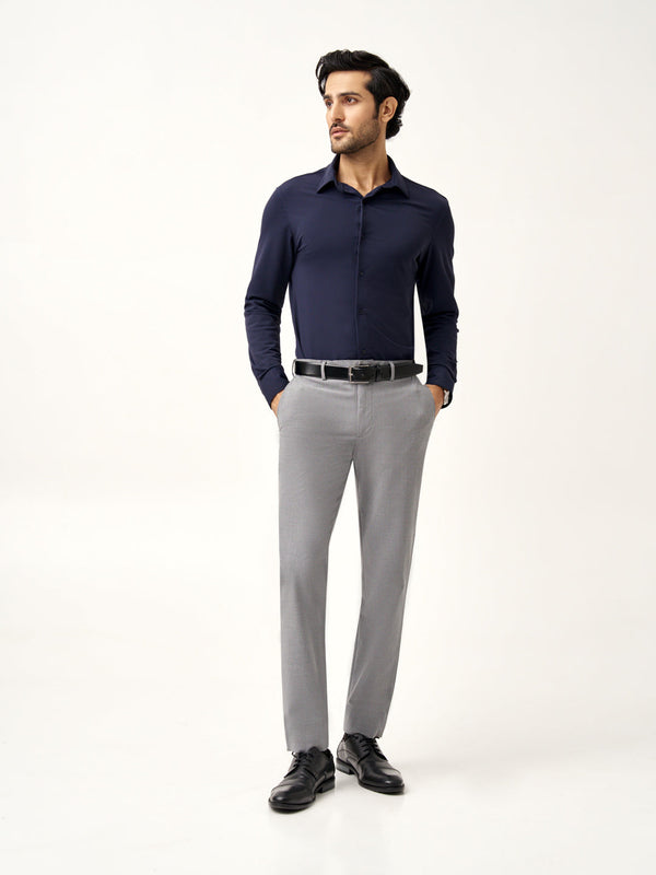 Mineral Grey Stretch Pants