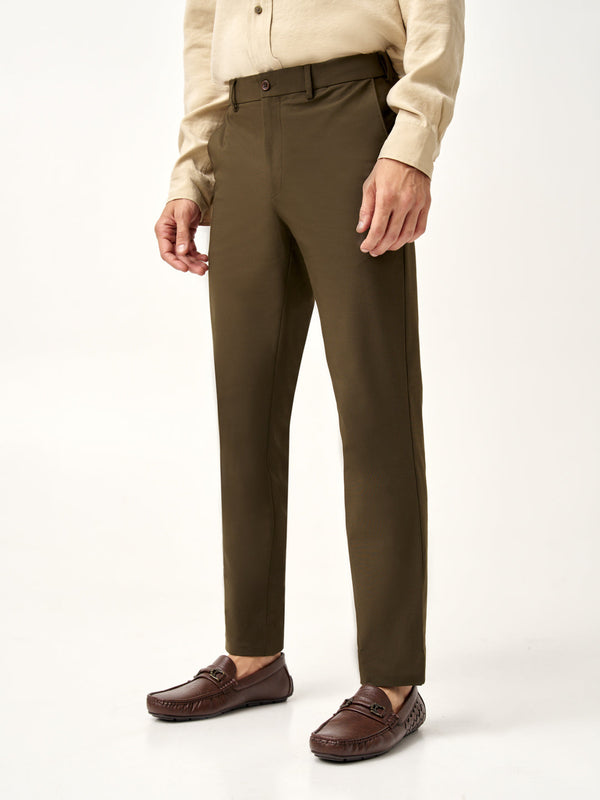 Army Olive Stretch Pants