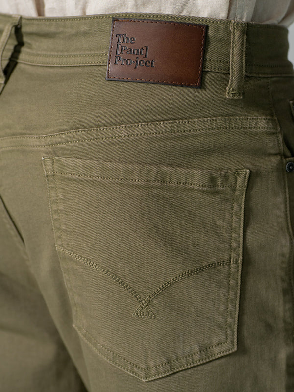Eucalyptus Olive Relaxed Fit Jeans