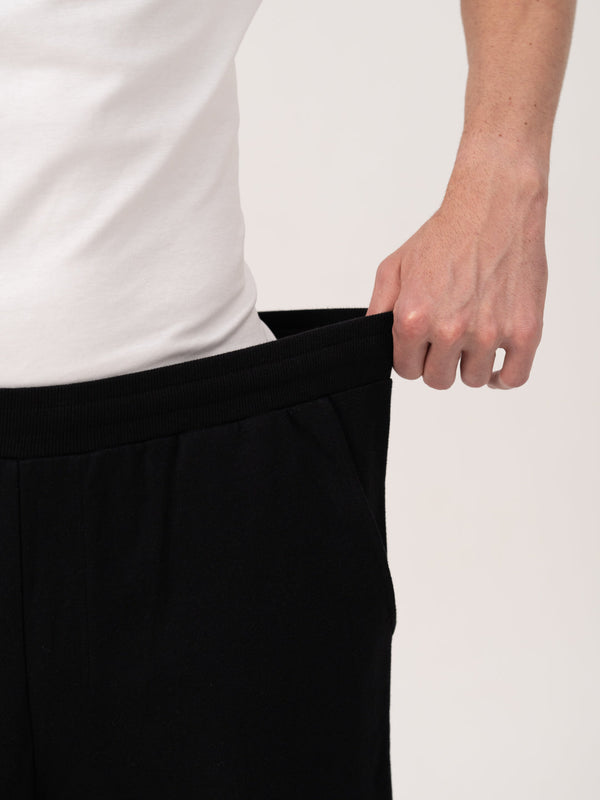 Motion Black Relaxed Fit Cargo Sweatpants