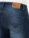 Polar Blue Whiskered Slim Fit Jeans