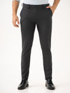 Timeless Grey Slim Fit Stretch Formal Pants