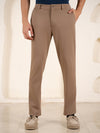 Malai Khaki Soft-touch Slim Fit Power Stretch Pants