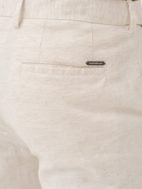 Reflora Cream Linen Sorona Pants