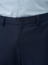 Wind Blue Water Repellent Relaxed Fit Stretch Formal Pants